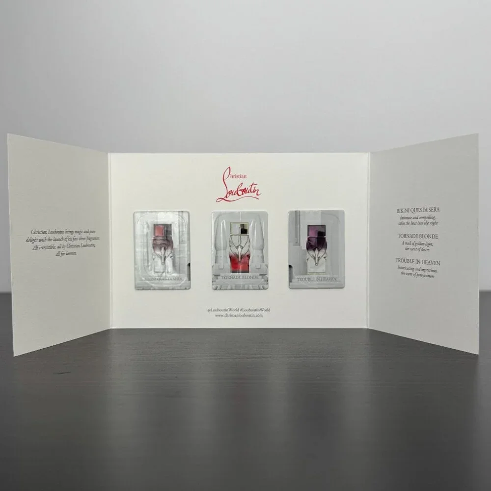 Christian Louboutin 3-pc blotter single use samples